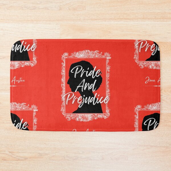 Item preview, Pride and Prejudice - Jane Austen -red- Book cover  designed and sold by Novelnook.