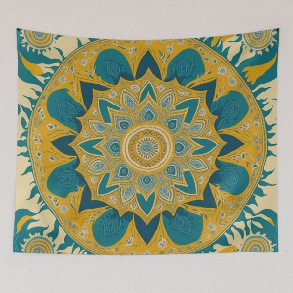 Item preview, Mystical Mandalas: Discover the Intricate Indian Circular Patterns designed and sold by kn-clothing.