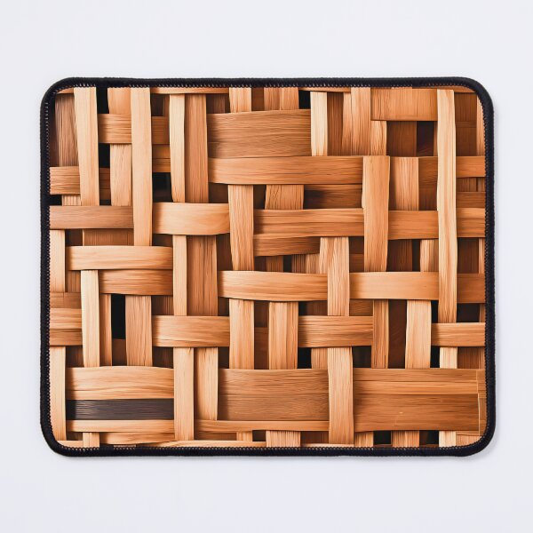 Item preview, Craft pattern of wooden woven texture in natural colors designed and sold by Rostislav Bouda.