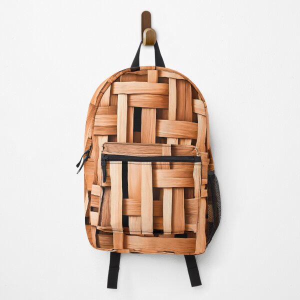 Item preview, Craft pattern of wooden woven texture in natural colors designed and sold by Rostislav Bouda.