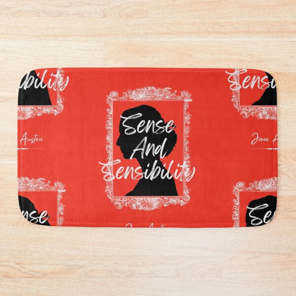 Item preview, Sense And Sensibility - Jane Austen -red- Book cover  designed and sold by Novelnook.