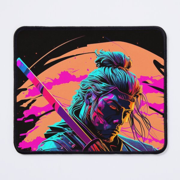 Item preview, Synthwave Warrior Samurai  designed and sold by ToxicDisign.