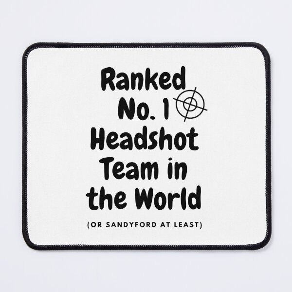 Item preview, Ranked Headshots designed and sold by GeekGasmMerch.