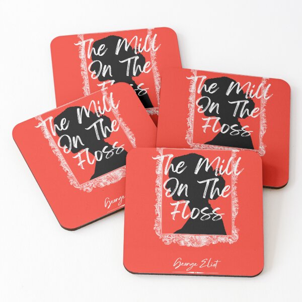 Item preview, The Mill On The Floss - George Eliot -red- Book cover  designed and sold by Novelnook.