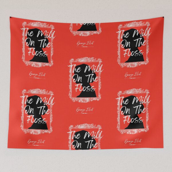 Item preview, The Mill On The Floss - George Eliot -red- Book cover  designed and sold by Novelnook.