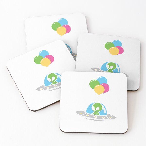 Item preview, ufo flies with balloons designed and sold by diego armando moreno perez.