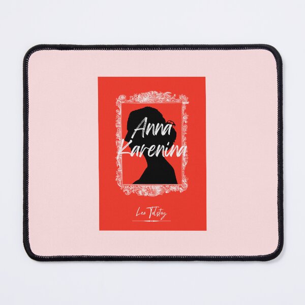 Item preview, Anna Karenina - Leo Tolstoy -red- Book cover designed and sold by Novelnook.