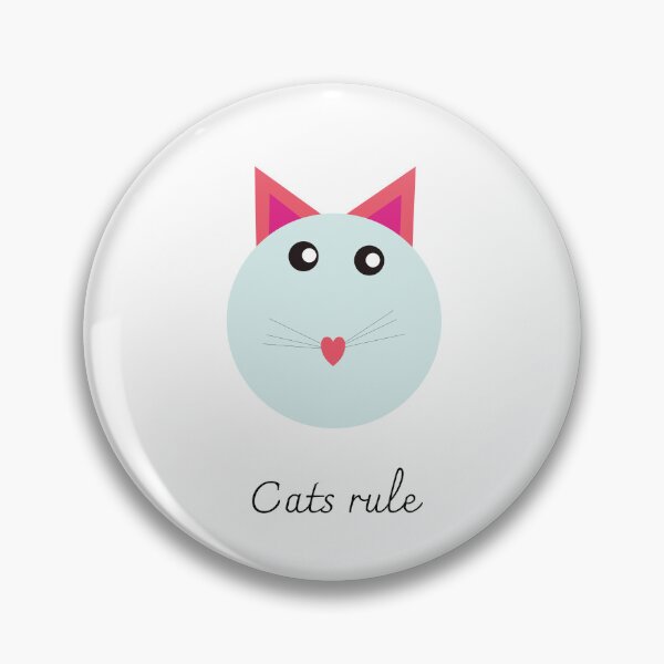 Item preview, Cats Rule White. Digital Illustration designed and sold by Glenn Maguire.