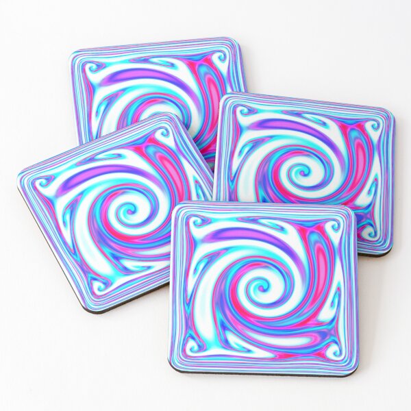 Item preview, A spiral in four colors - designed and sold by Lillrose.