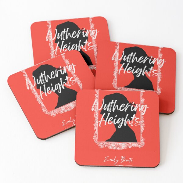Item preview, Wuthering Heights - Emily Bronte -red- Book cover  designed and sold by Novelnook.