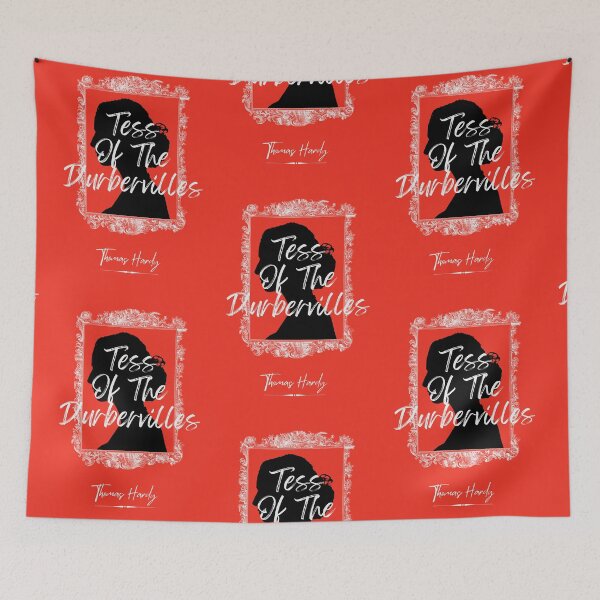 Item preview, Tess of the d'Urbervilles - Thomas Hardy-red- Book cover  designed and sold by Novelnook.