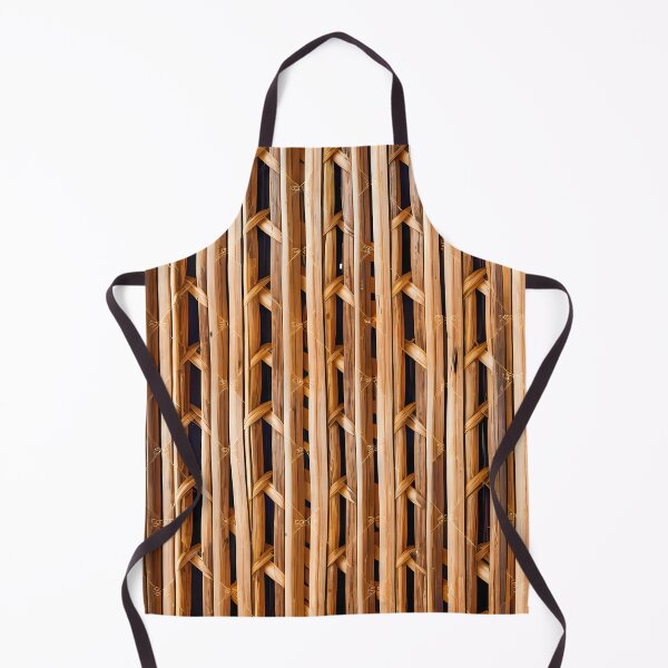 Item preview, Bamboo interlaced craft pattern horizon in natural colors designed and sold by Rostislav Bouda.