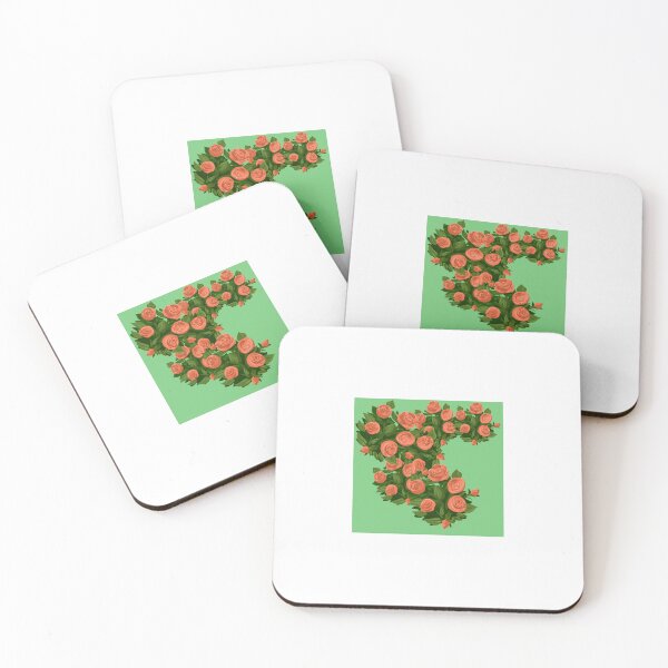 Item preview, Bouquet of red roses on a green background designed and sold by FlowerandDesing.