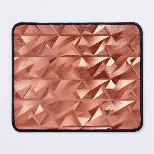 Item preview, Elegant Rose Gold Gleam: 3D Metallic Texture Seamless Pattern designed and sold by aweartome.