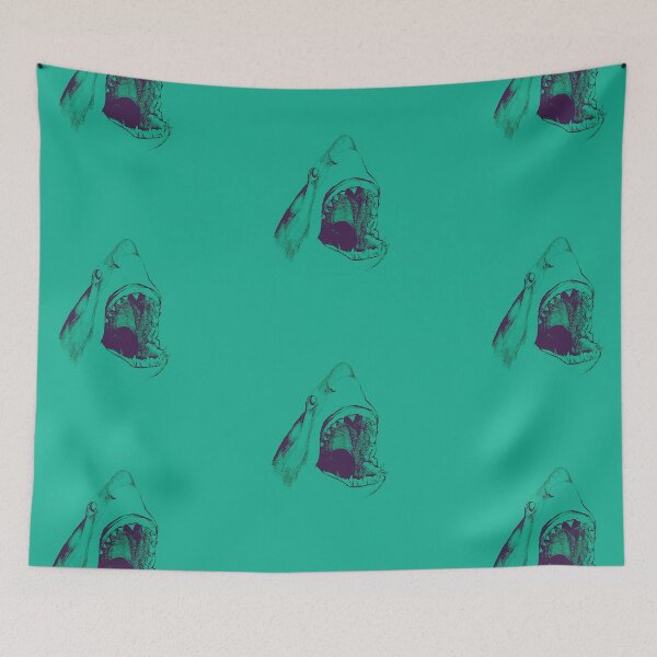 Item preview, Shark (green) designed and sold by Mason O'Halloran.