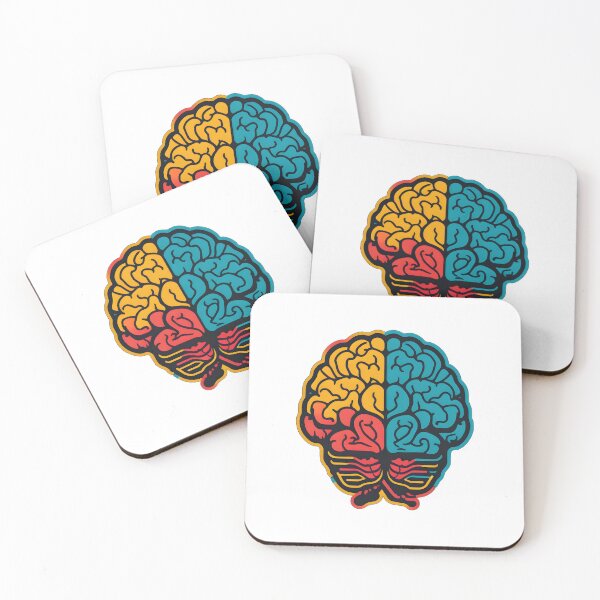 Item preview, brain of psychology designed and sold by BearsAndSkulls.