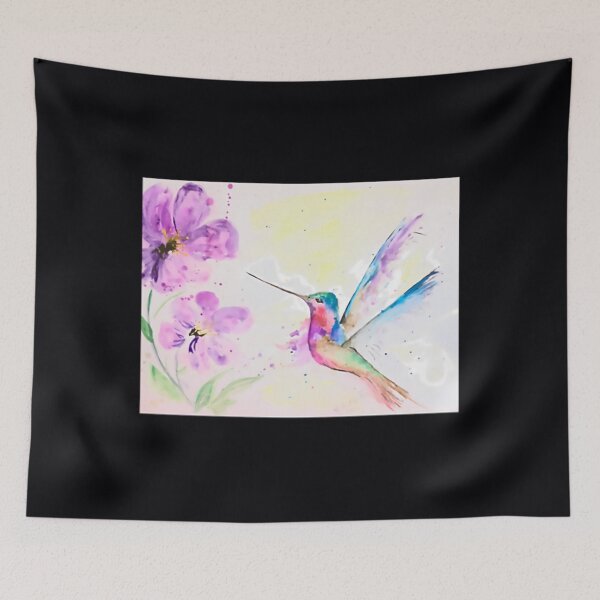 Item preview, Springtime Hummingbird  	 	 designed and sold by ppojahanmbf63.
