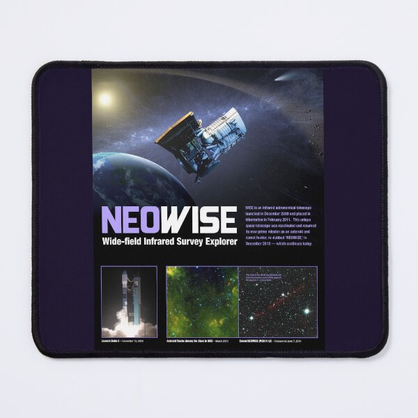 Item preview, NEOWISE mission overview poster designed and sold by SolidEarthArt.