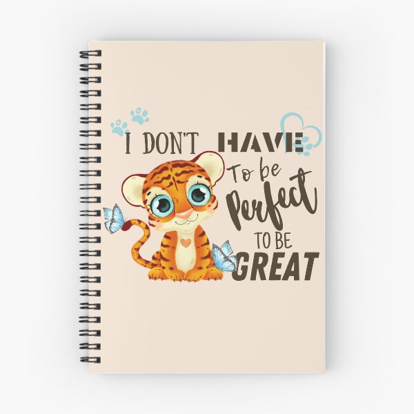 Item preview, Being great | Cute Tiger | Affirmations designed and sold by Twinmommy Store.