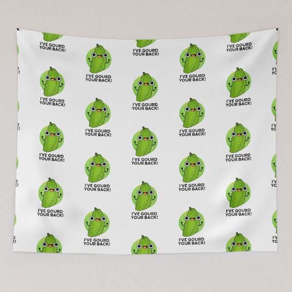 Item preview, I've Gourd Your Back Funny Veggie Puns  designed and sold by punnybone.