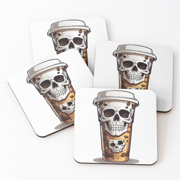 Item preview, Skull Coffee | Bring Me Coffee or Bring Me Death designed and sold by alchemyaes.