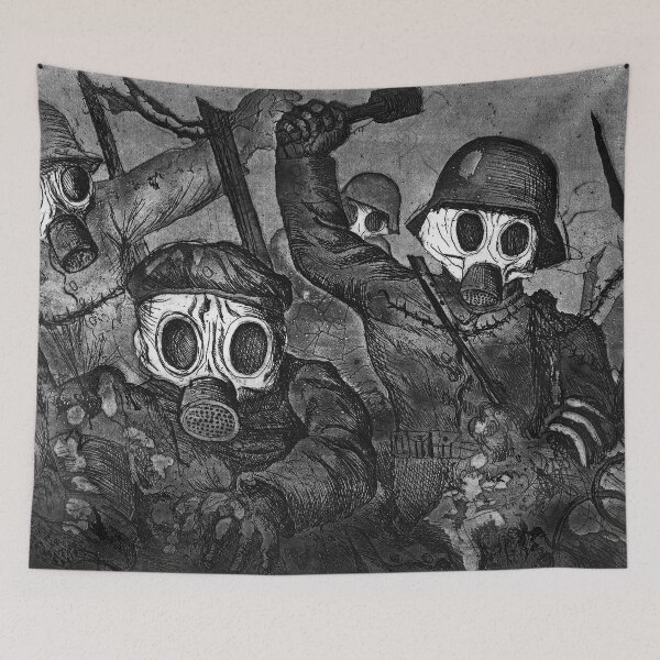 Item preview, Stormtroopers Advancing Under Gas, by Otto Dix designed and sold by Gabriel S.