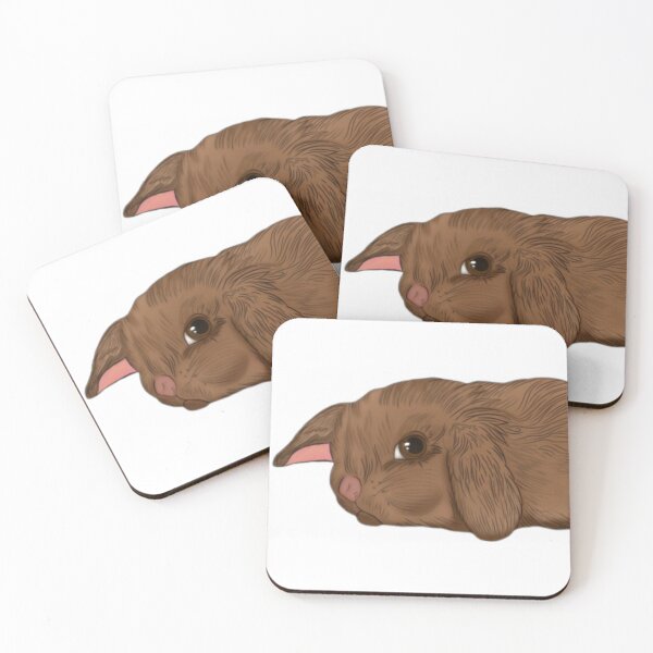 Item preview, Brown bunny designed and sold by Artistkhg.