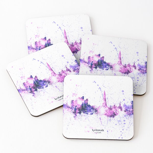 Item preview, Horizonte de Reykjavík Islandia designed and sold by ArtPrints.