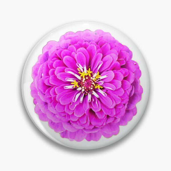 Item preview, Pink Zinnia Flower designed and sold by Louise-Mae.