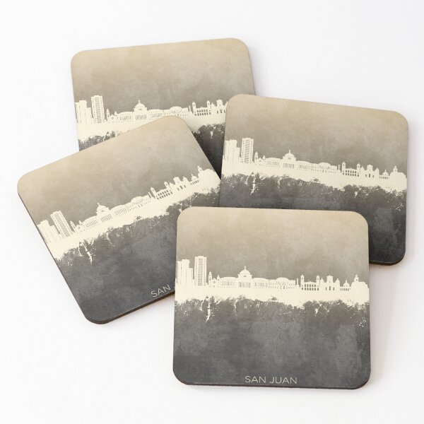 Item preview, San Juan Puerto Rico Skyline designed and sold by ArtPrints.