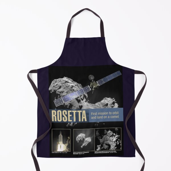 Item preview, Rosetta mission overview poster designed and sold by SolidEarthArt.
