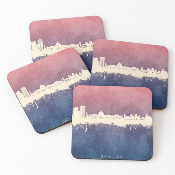 Item preview, San Juan Puerto Rico Skyline designed and sold by ArtPrints.