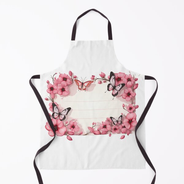 Item preview, Write whatever you want by hand in this cute flower and butterfly framed label design designed and sold by LoLovi.