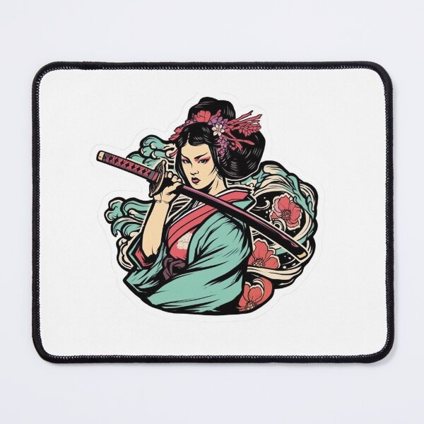 Item preview, Samurai Girl Japan designed and sold by InkCreato.