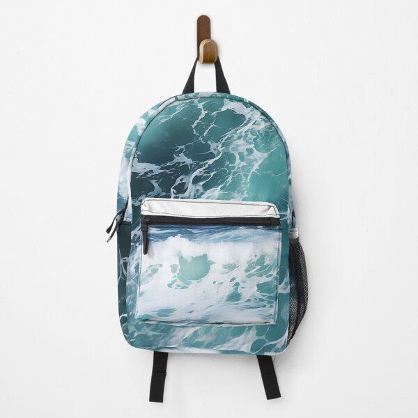 Item preview, Sea foam in blue ocean designed and sold by sasukeja.