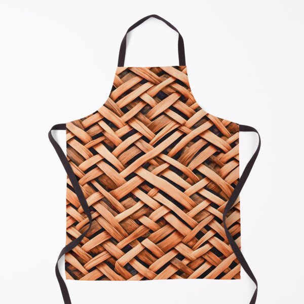 Item preview, Woven wooden material craft pattern in natural colors designed and sold by Rostislav Bouda.