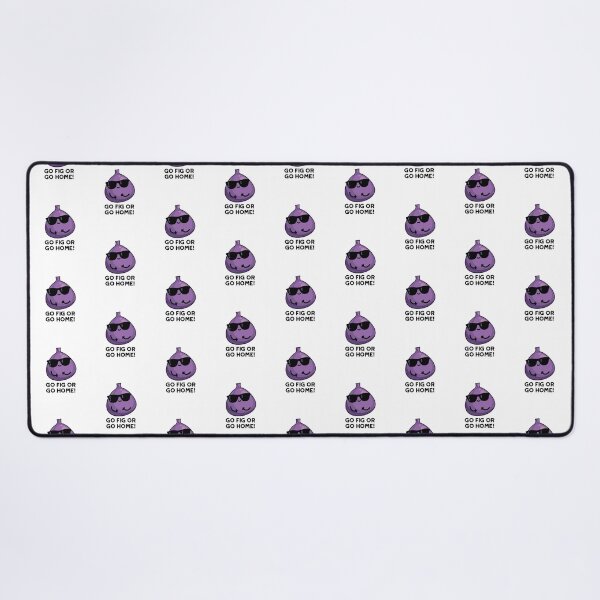 Item preview, Go Fig Or Go Home Positive Fruit Puns  designed and sold by punnybone.