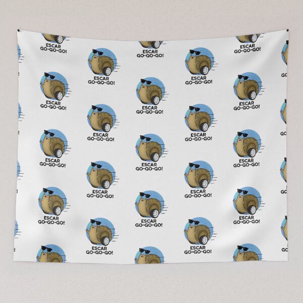 Item preview, Escar-go-go-go Funny Escargot Puns  designed and sold by punnybone.