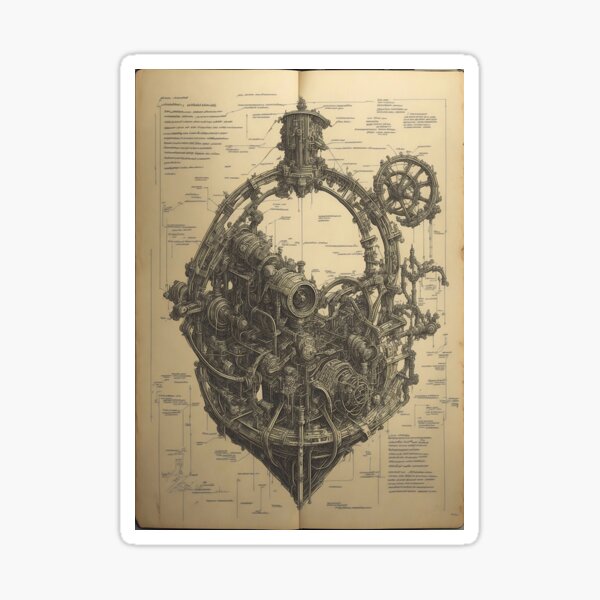 Item preview, Da Vinci sketch designed and sold by M-Y-A-R-T-.