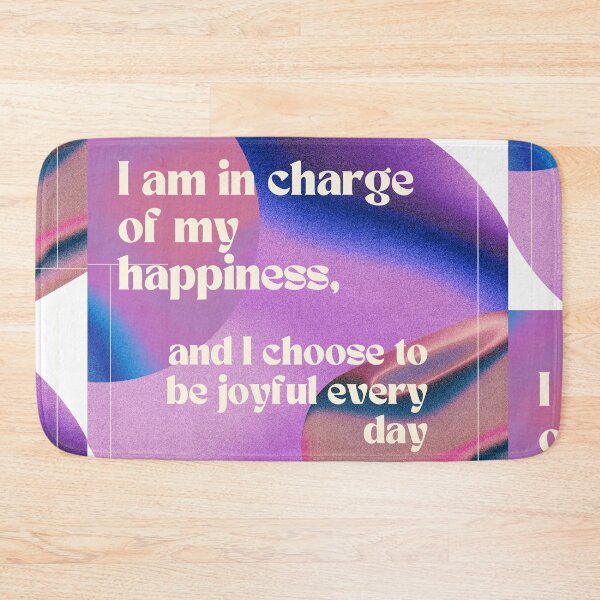 Item preview, I am in charge of my happiness,and I choose to be joyful everyday designed and sold by PeacockThrone25.
