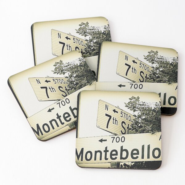 Item preview, North 7th Street & East Montebello Avenue, Phoenix, Arizona designed and sold by The Street Sign Store.