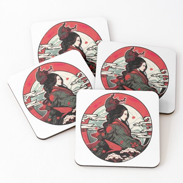 Item preview, Samurai girl designed and sold by InkCreato.
