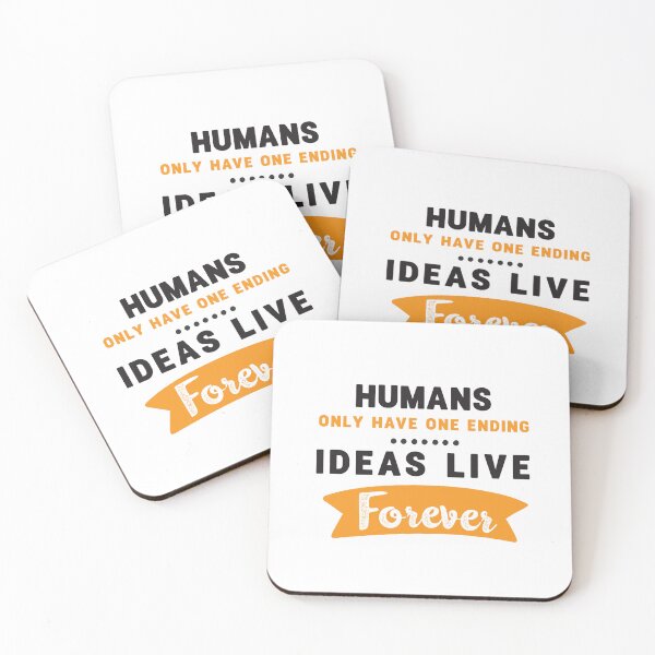 Item preview, Humans only have one ending ideas live forever 2 designed and sold by vishalraifx.