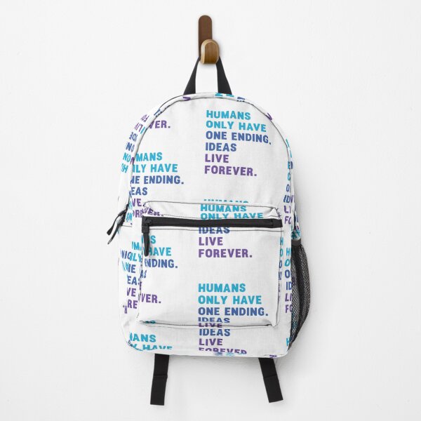 Item preview, Humans only have one ending ideas live forever 5 designed and sold by vishalraifx.