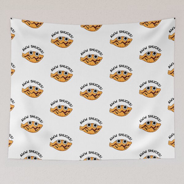 Item preview, Aww Shucks Funny Oyster Puns  designed and sold by punnybone.
