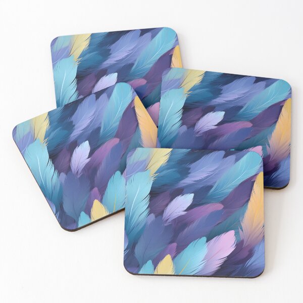Item preview, Feathers Enchantment: Exquisite Seamless Pattern Design designed and sold by Moo7shop.