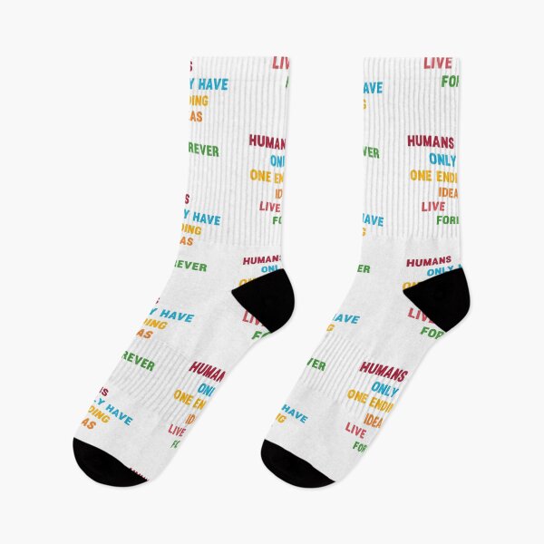 Item preview, Humans only have one ending ideas live forever 8 designed and sold by vishalraifx.