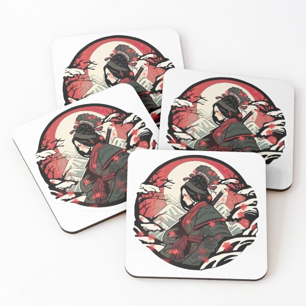 Item preview, Japanese samurai designed and sold by InkCreato.