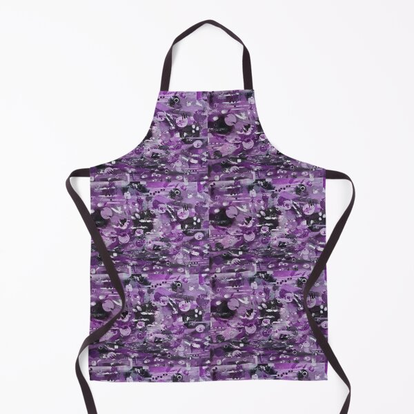 Item preview, Purple and Black Abstract designed and sold by Donna Werling Art.