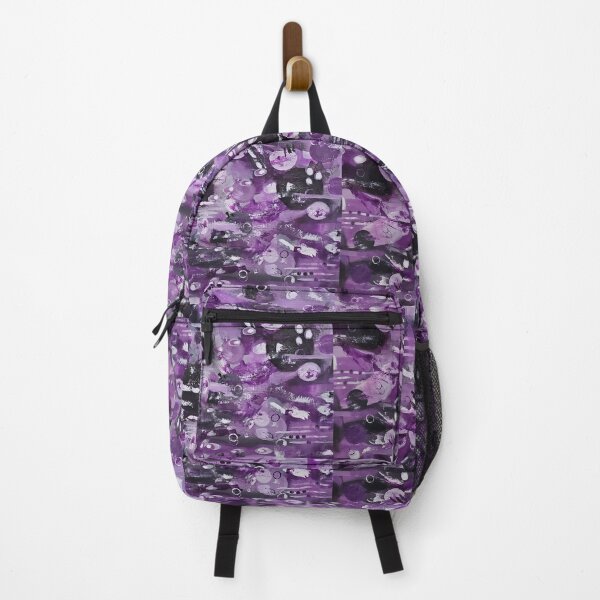 Item preview, Purple and Black Abstract designed and sold by Donna Werling Art.